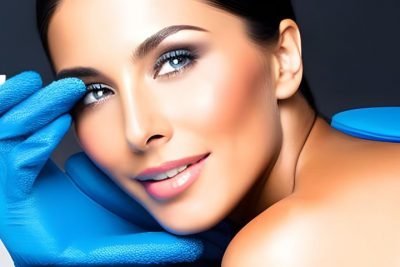 woman getting HydraFacial Treatment