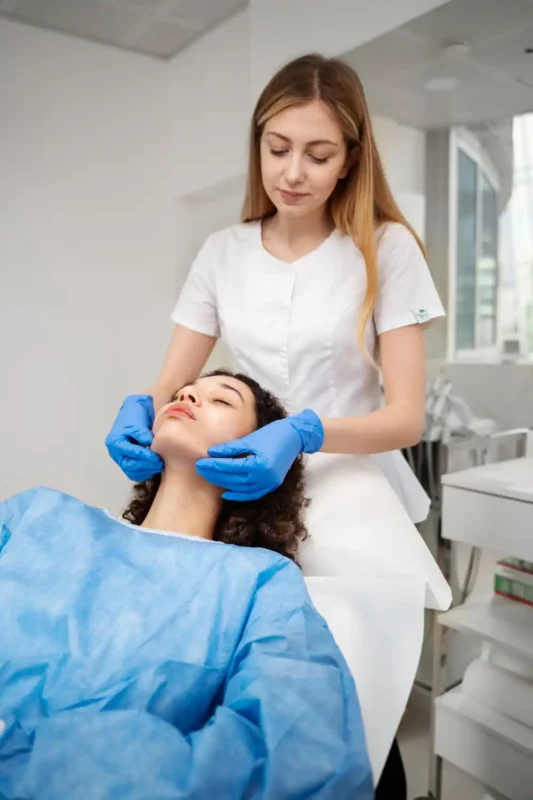 Skin consultation for acne scar treatment in Glasgow